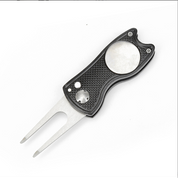 Foldable Stainless Steel Golf Green Folk | Galileo Sports