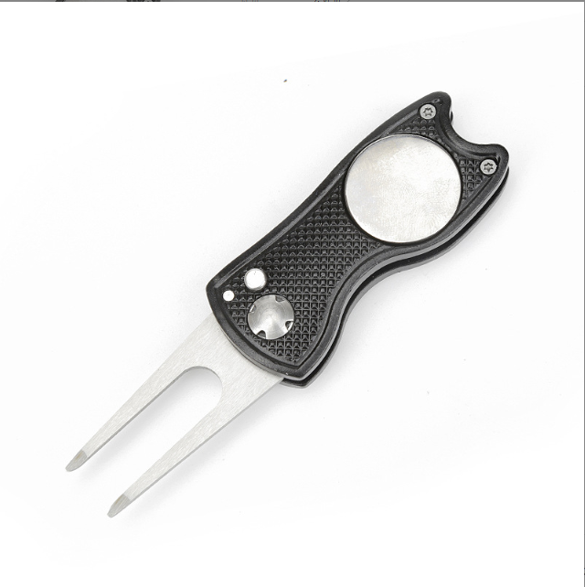 Foldable Stainless Steel Golf Green Folk | Galileo Sports