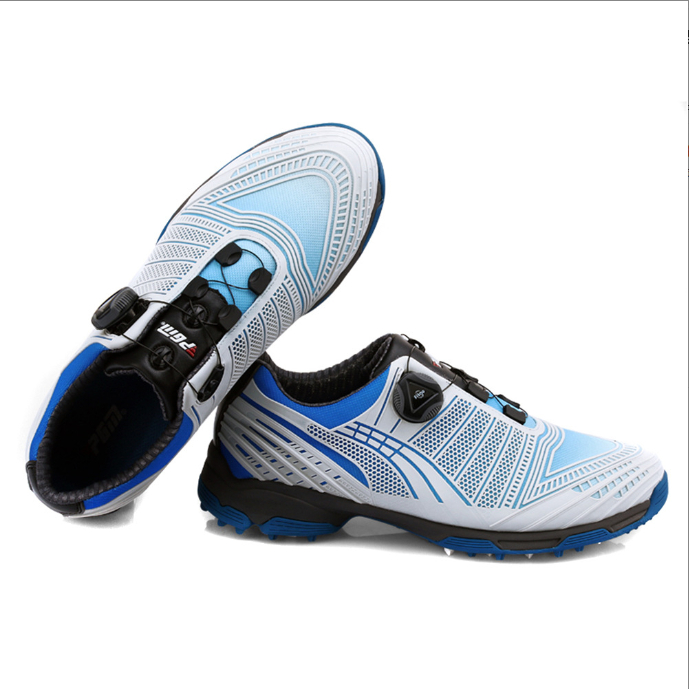 Screw button shoelaces Breathable comfortable Golf Shoes | Galileo Sports