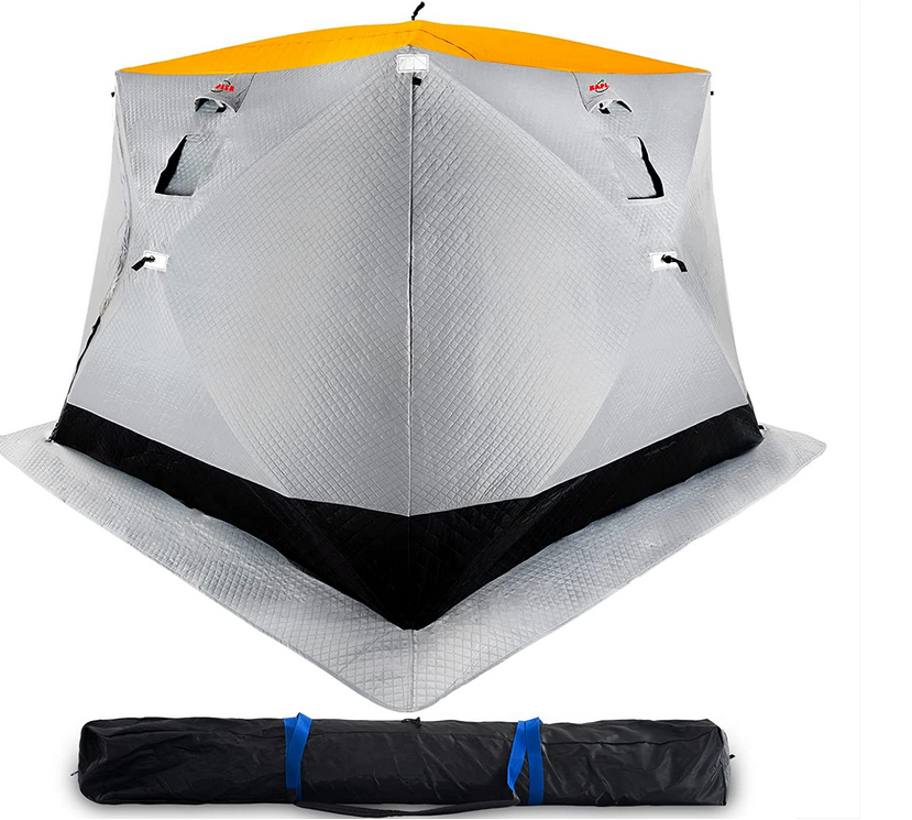 Galileo Ice Fishing Shelter/3-4 Person Portable Ice Fishing Tent with Bag