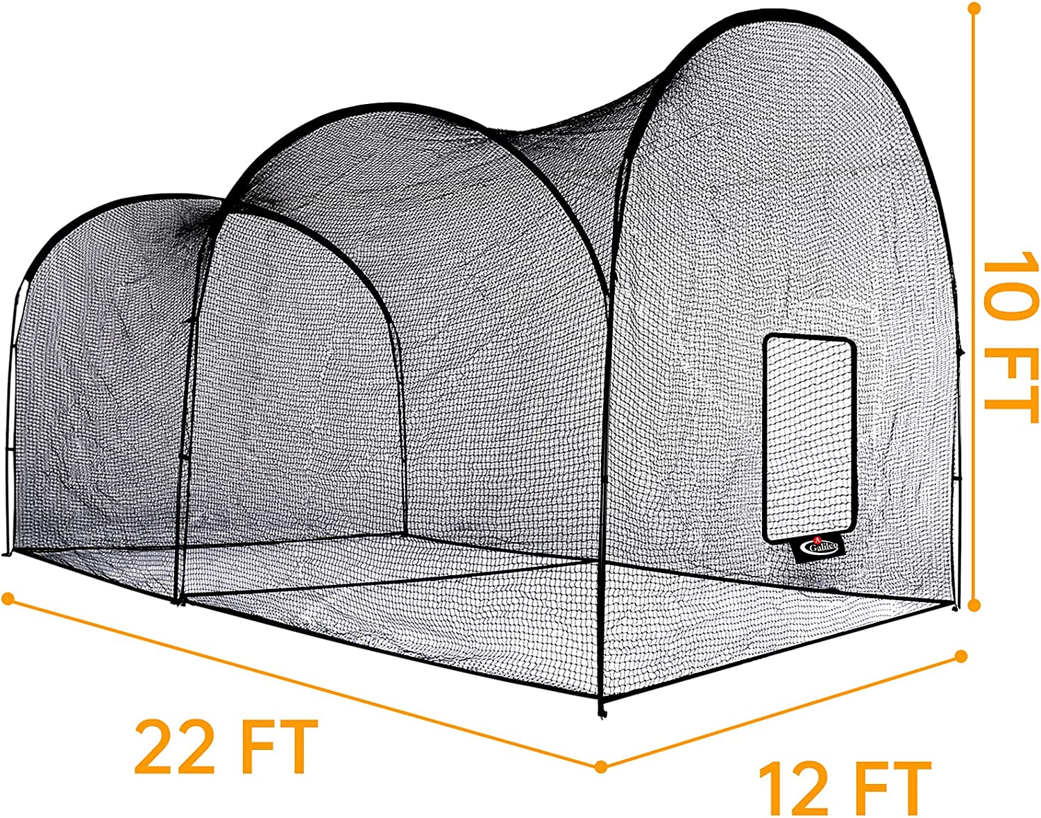 Gagalileo Baseball Batting Cage 22X12X10
