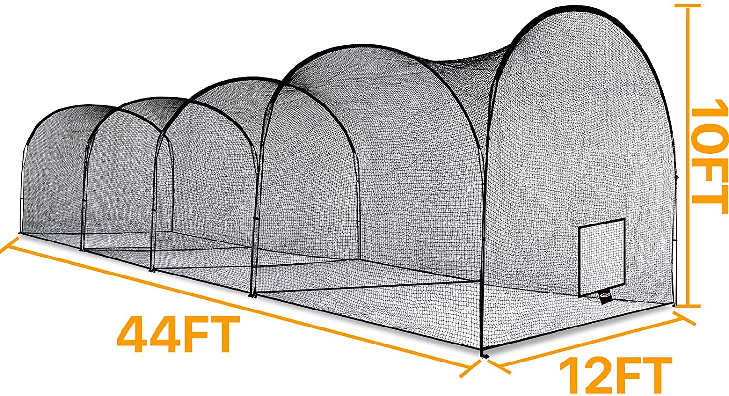 Gagalileo Batting Cage Baseball Net 44X12X10ft