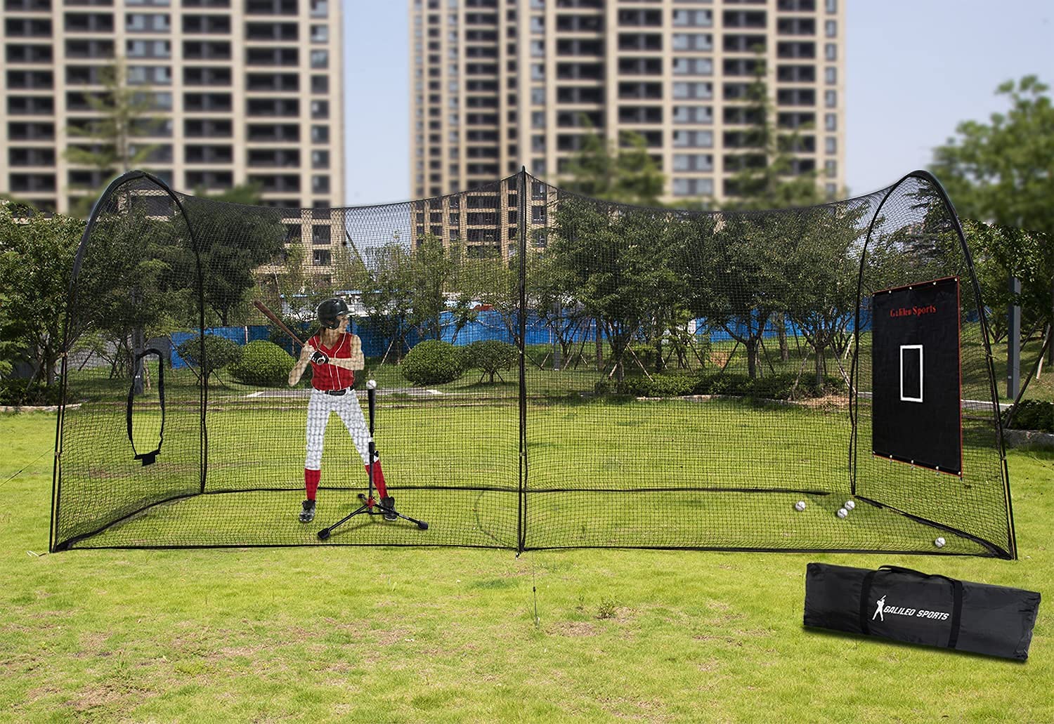 Gagalileo Baseball Batting Cage 22X12X10