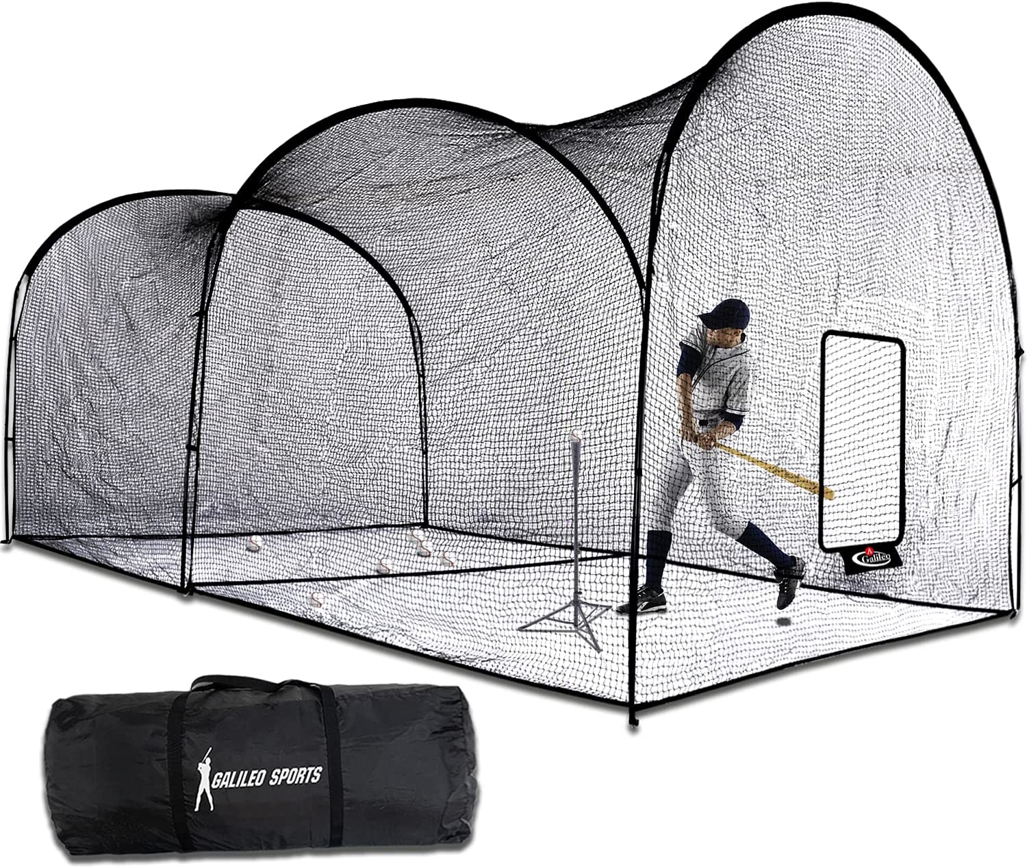 Gagalileo Baseball Batting Cage 22X12X10