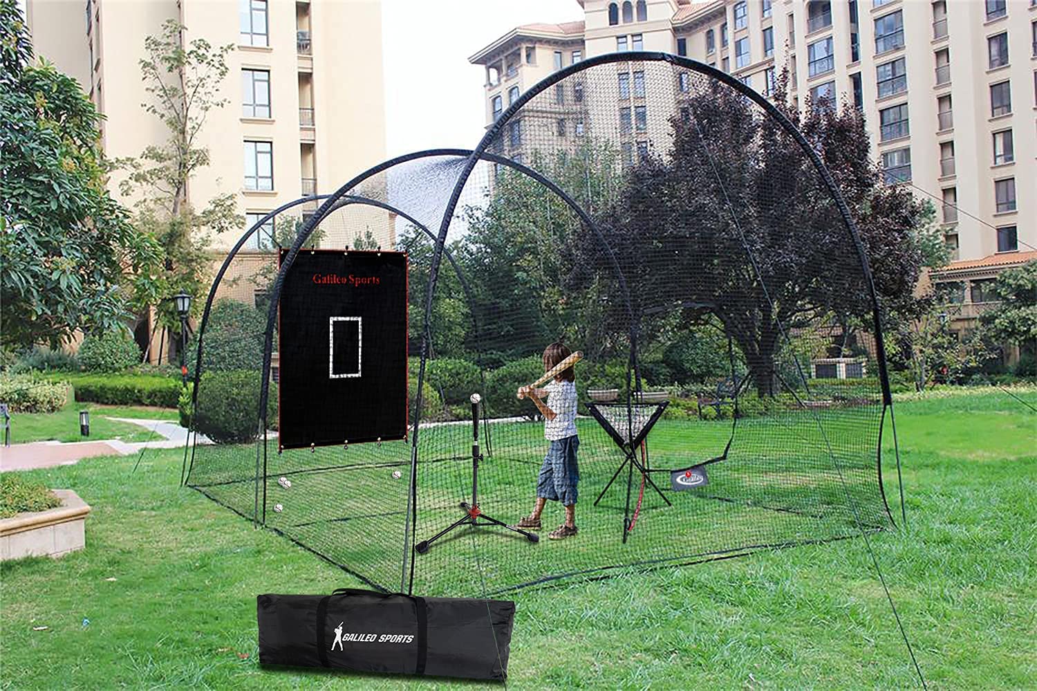 Gagalileo Baseball Batting Cage 22X12X10