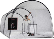 Gagalileo Baseball Batting Cage 22X12X10