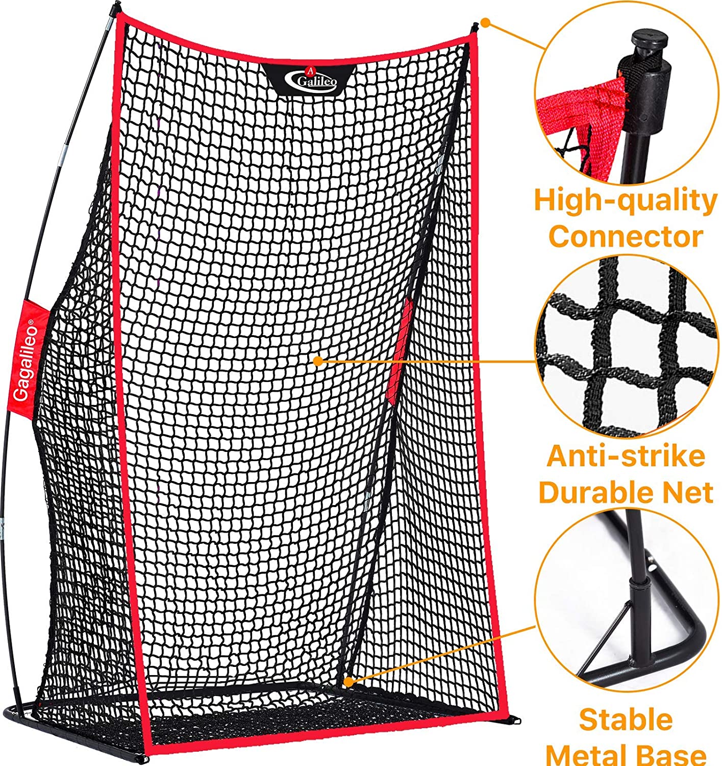 Gagalileo Football Kicking Net 7x4ft