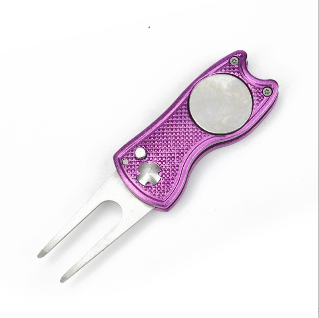 Foldable Stainless Steel Golf Green Folk | Galileo Sports