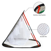Golf Chipping Net Training Aids with Foam Training Balls(12 pack)| 25"X25"X20''| Camouflage | Galileo Sports