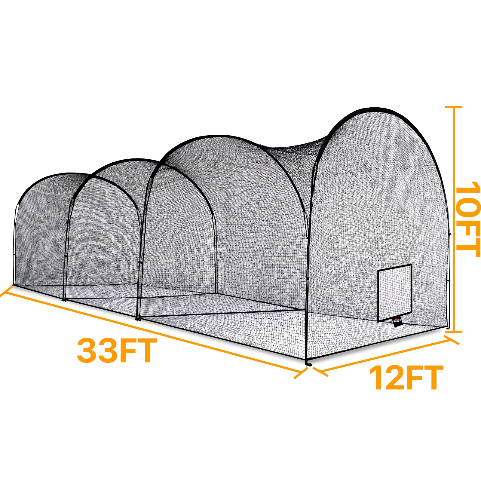 Gagalileo Baseball Practice Cage 33X12X10ft