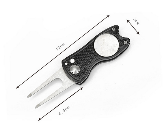 Foldable Stainless Steel Golf Green Folk | Galileo Sports