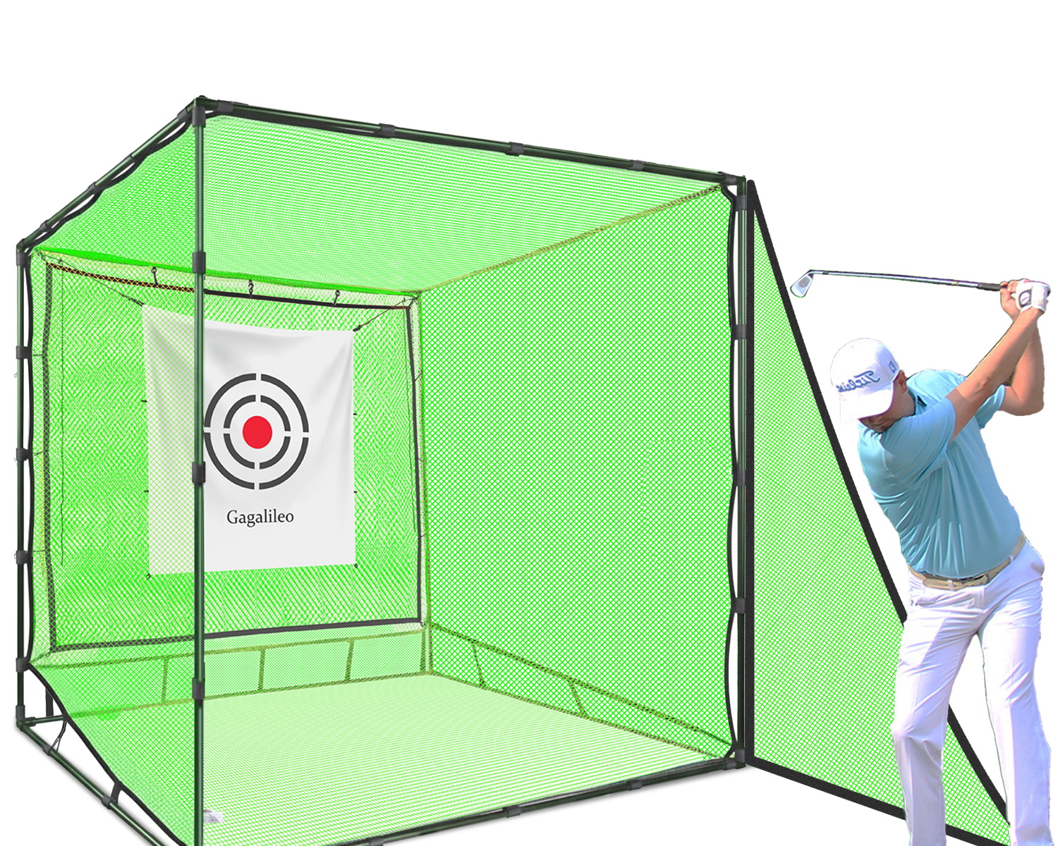 Gagalileo Golf Hitting Cage 7x7x7ft