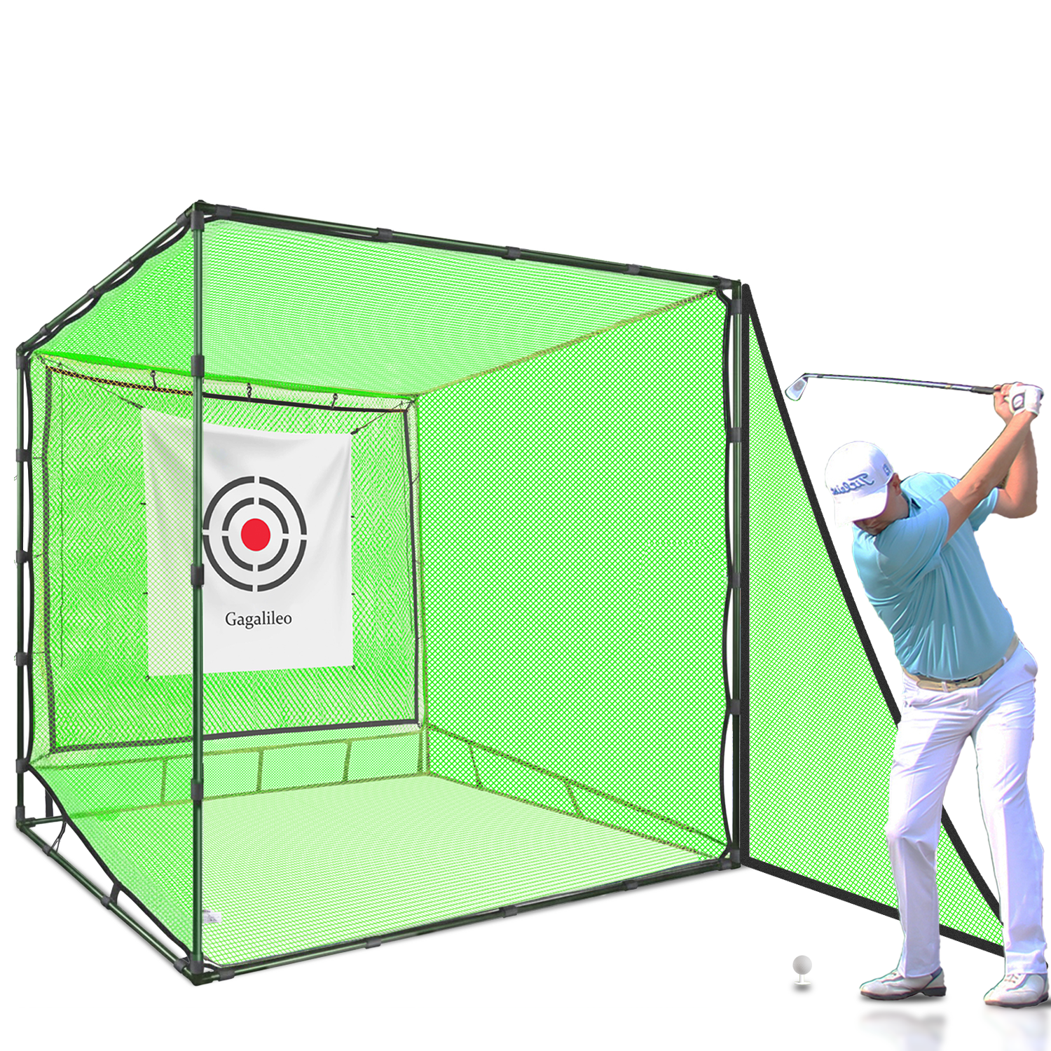 Gagalileo Golf Hitting Cage 7x7x7ft