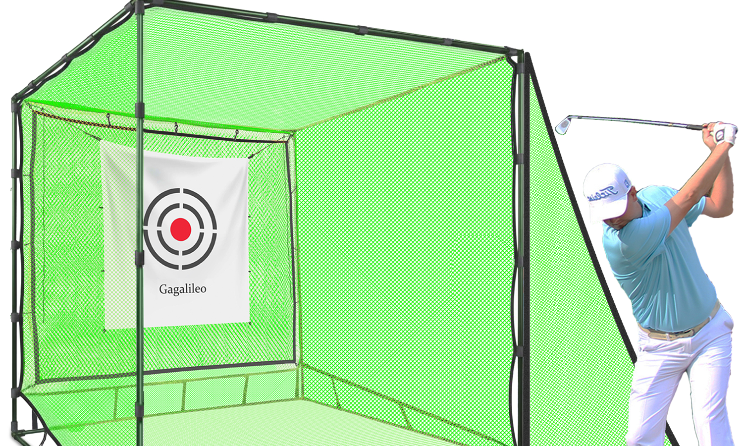 Gagalileo Golf Hitting Cage 7x7x7ft