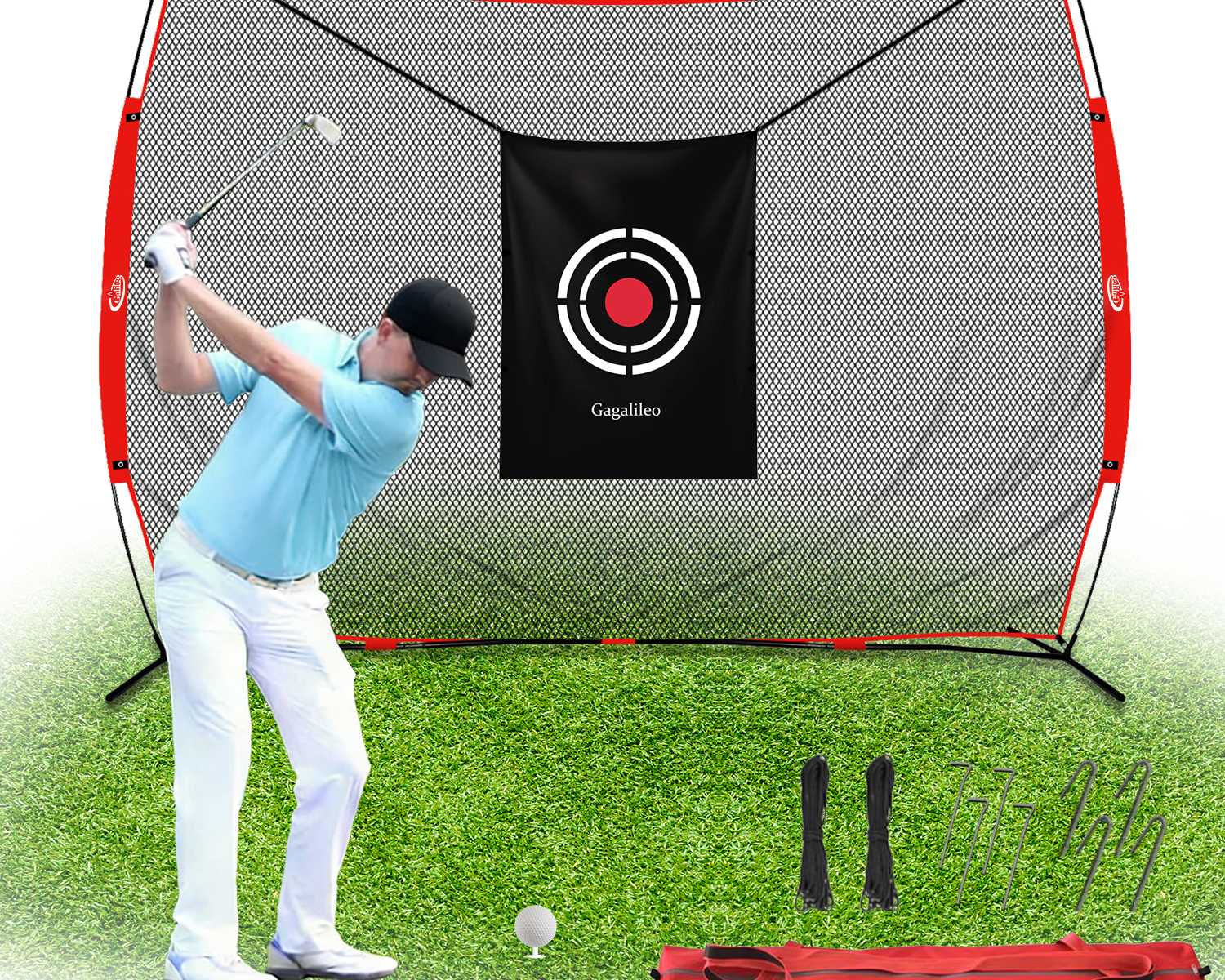 Gagalileo Golf Driving Indoor Range 10x8ft