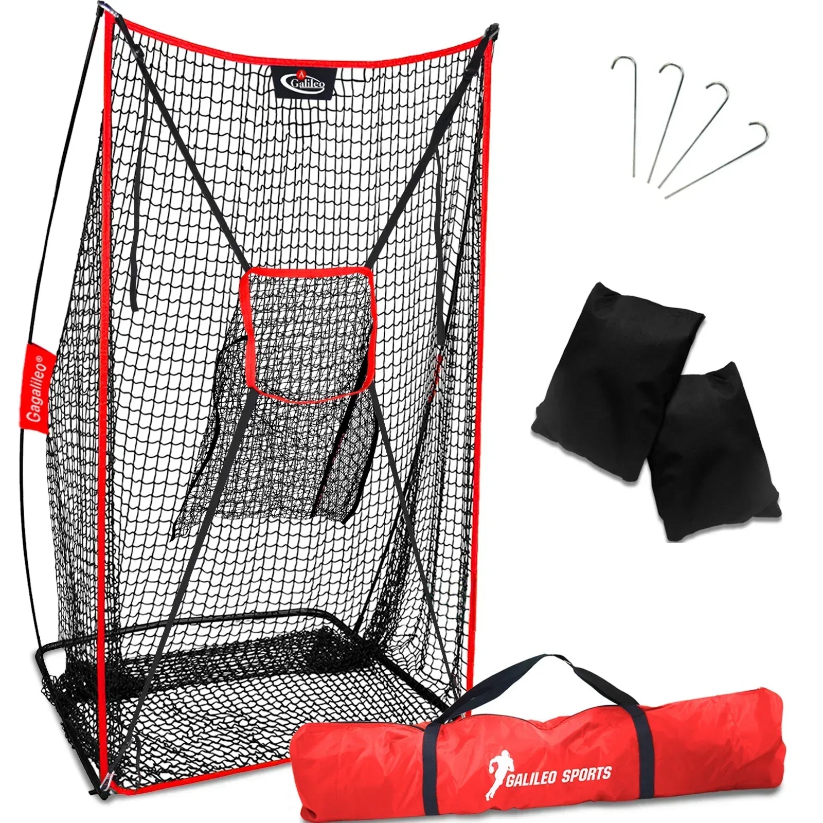 Gagalileo Football Throwing Net 7x4ft