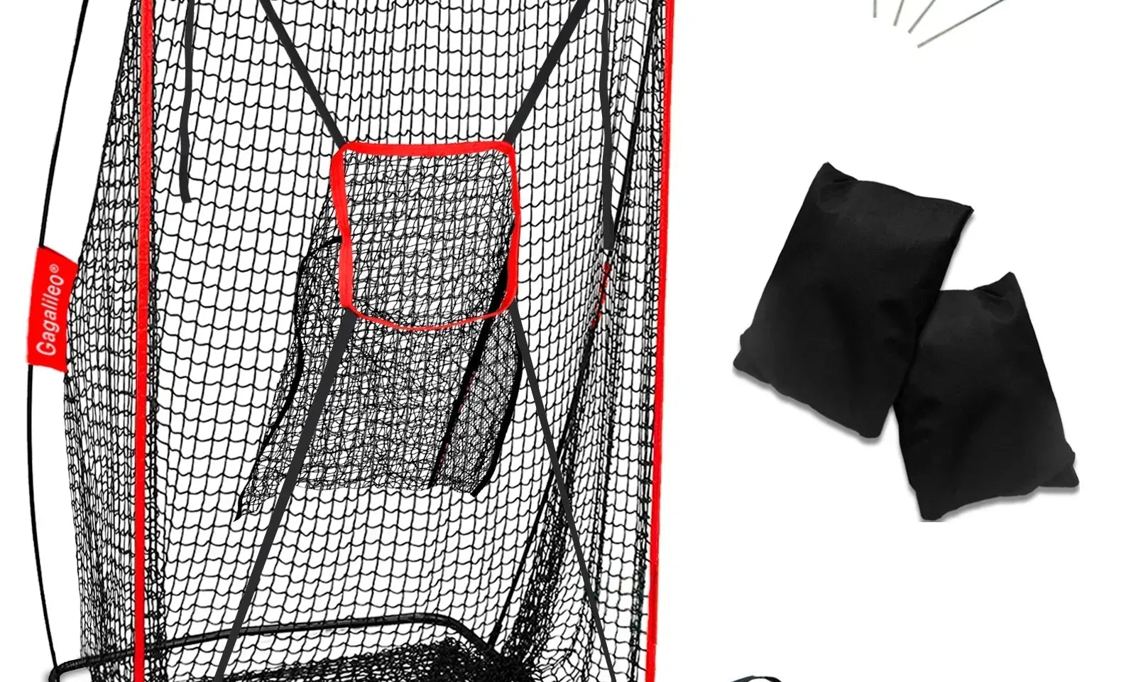 Gagalileo Football Throwing Net 7x4ft
