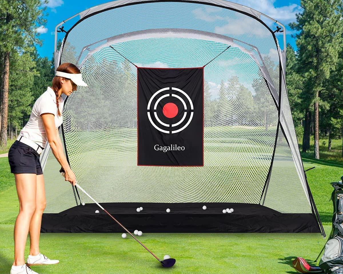 Gagalileo Golf Hitting Net 9x7x5ft Backyard Practice