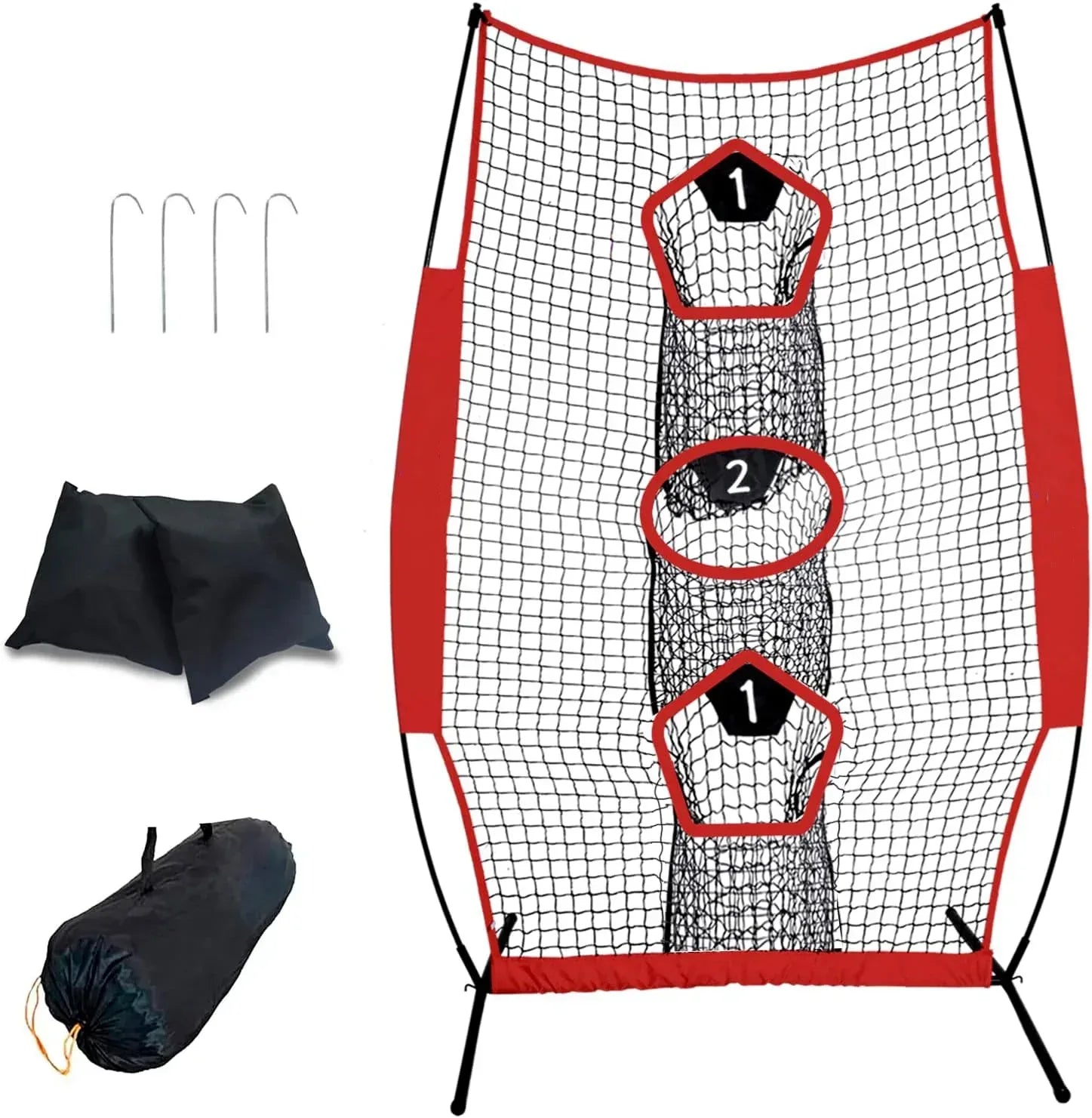 Gagalileo Elite QB Passing Net 7x5ft