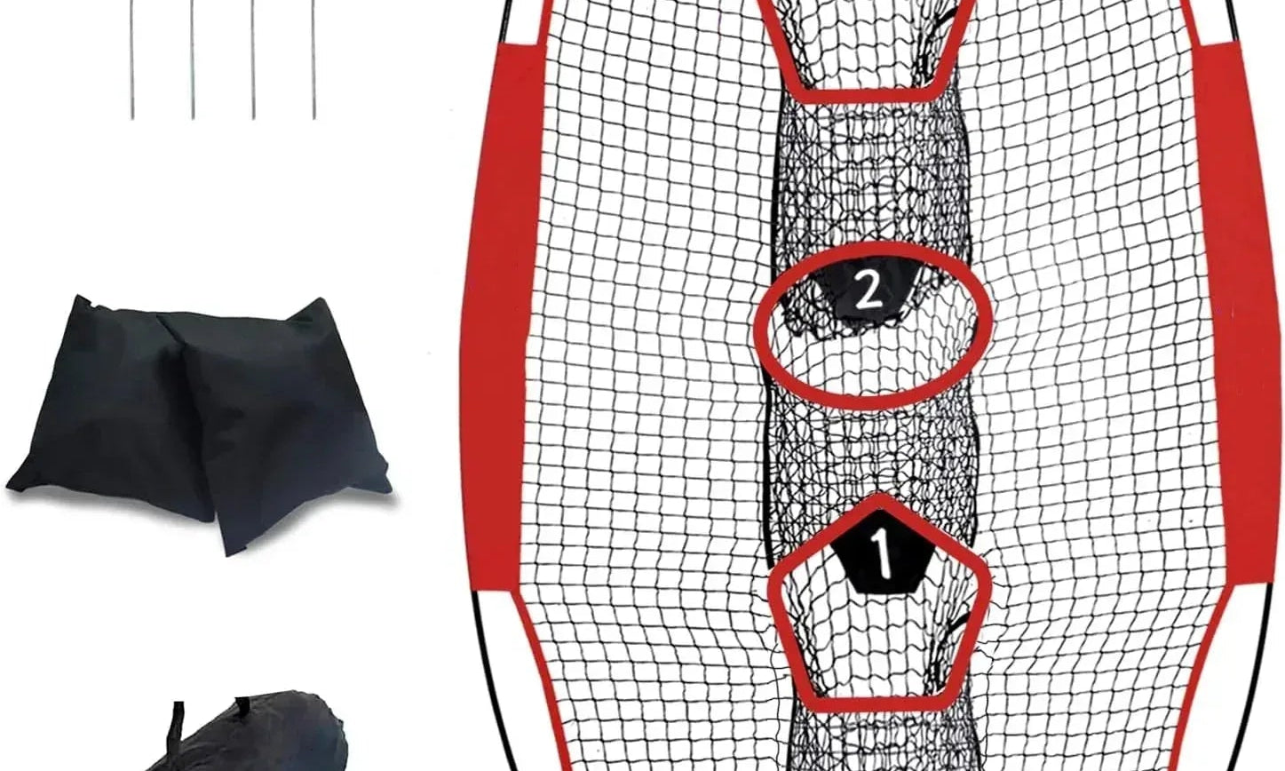 Gagalileo Football Throwing Net 7x5ft
