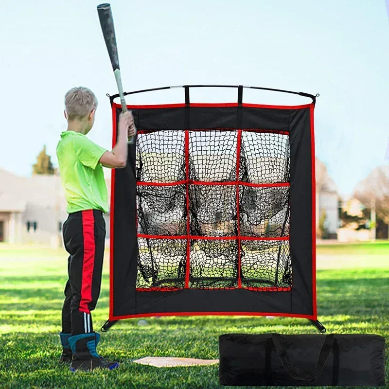 Gagalileo 48x48in nine-hole baseball pitching net