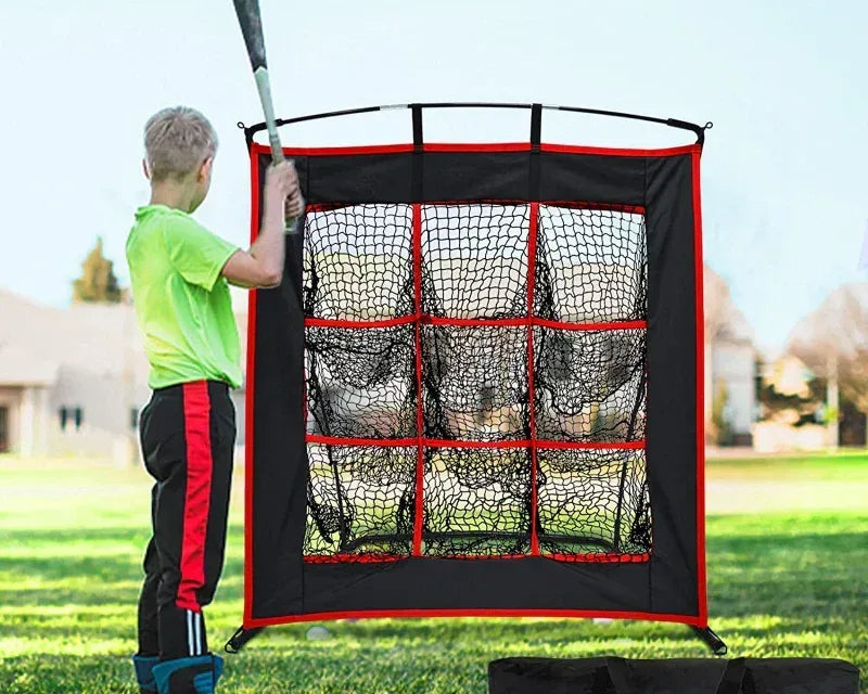 Gagalileo 48x48in nine-hole baseball pitching net