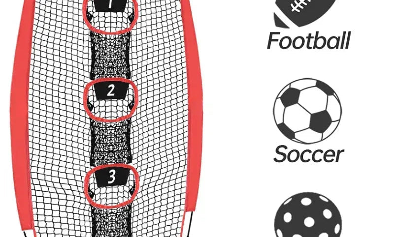 Gagalileo Football Kicking Cage 5x7ft