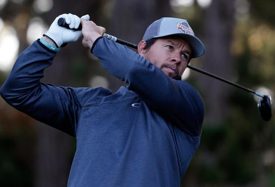 Wahlberg played 18 holes in an hour