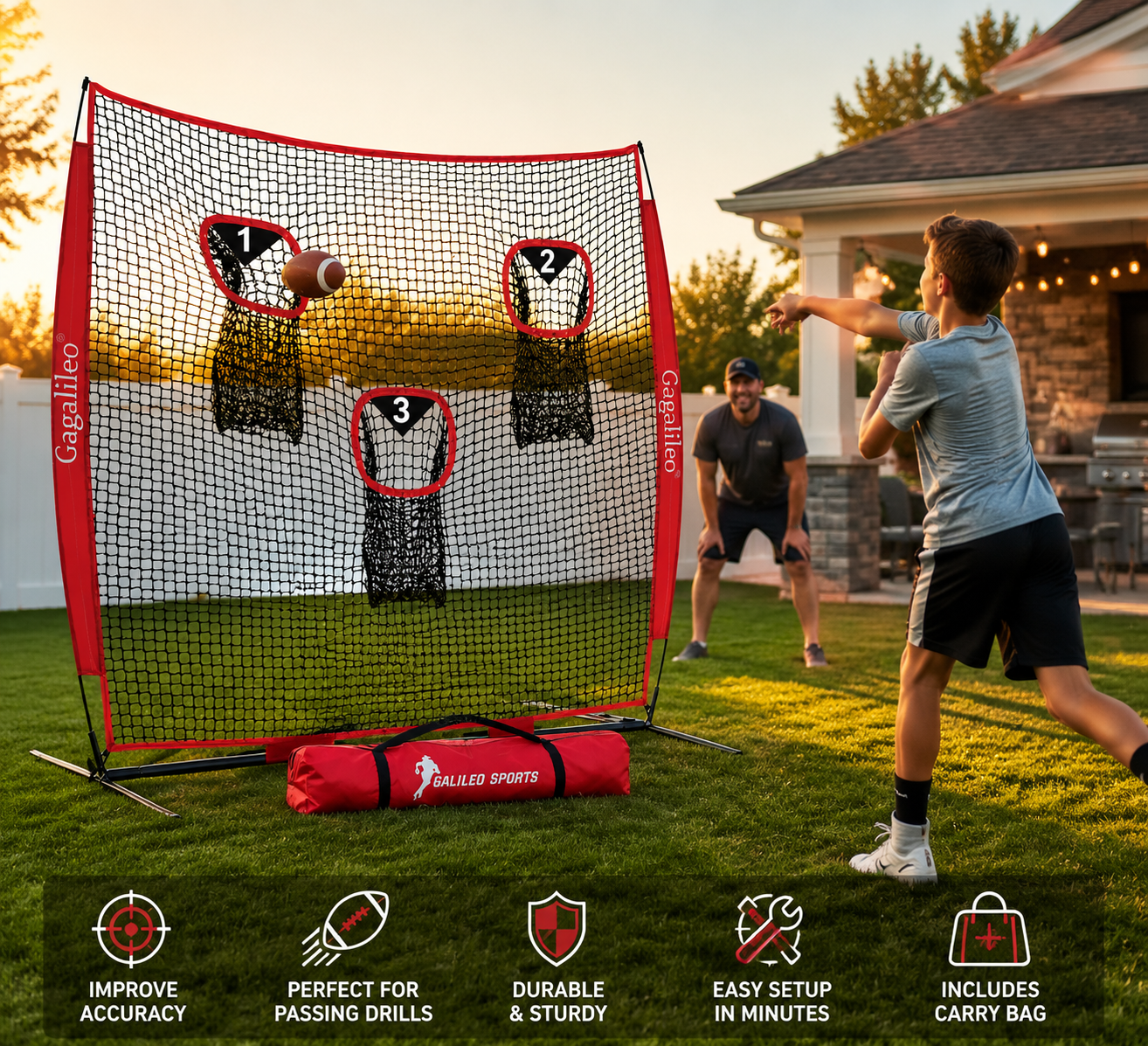 🎯 Master Your Accuracy: Why NFL-Level Precision Starts in Your Backyard