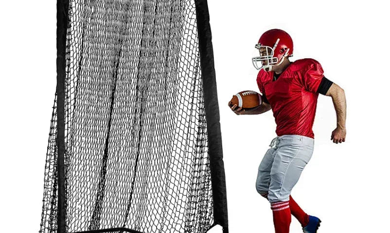 Gagalileo Football Kicking Cage Black Frame Throwing Net