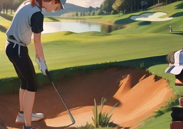 Los estadounidenses están cada vez más entusiasmados con la práctica del golf y los bunkers cerca de los greens se han convertido en un desafío fundamental.