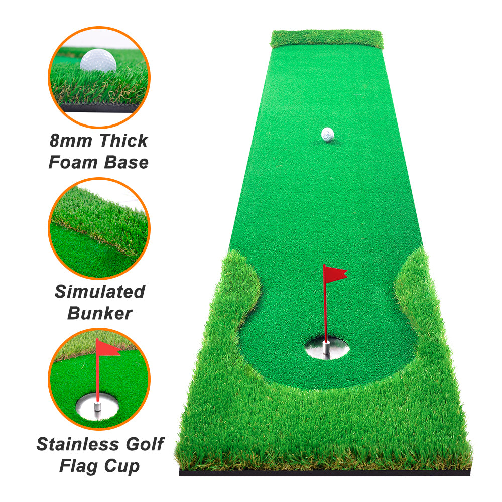 Galileo Golf Hitting Mats Golf Putting 10X1.6