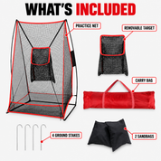 Gagalileo QB Precision Throwing Net - Vertical Passing Target