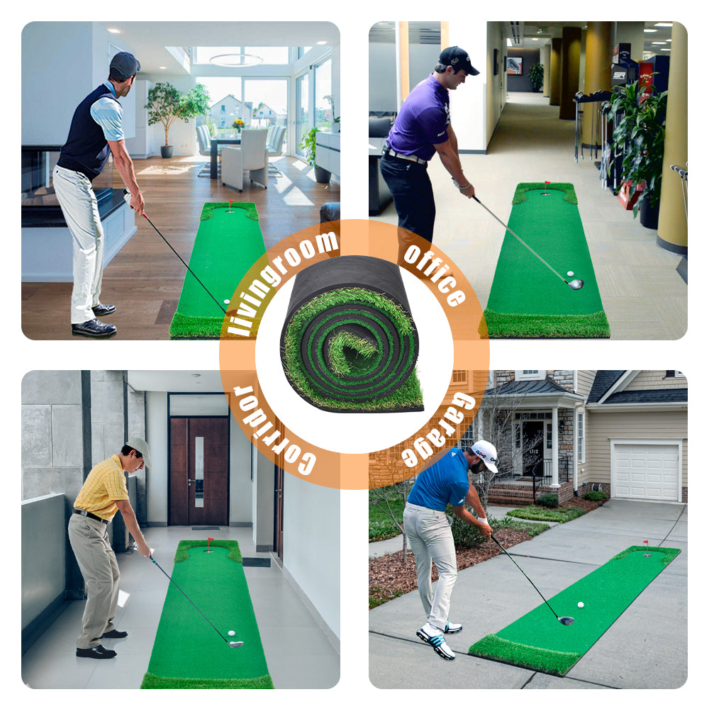 Galileo Golf Hitting Mats Golf Putting 10X1.6