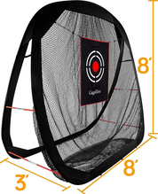 8X8X3 Pop Up Golf Net Golf Hitting Net Golf Practice Nets /Backyard