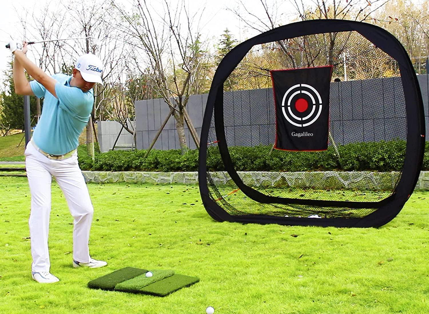 8X8X3 Pop Up Golf Net Golf Hitting Net Golf Practice Nets /Backyard