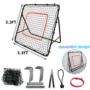 Gagalileo Soccer practice net 4X4 3.3X3.3
