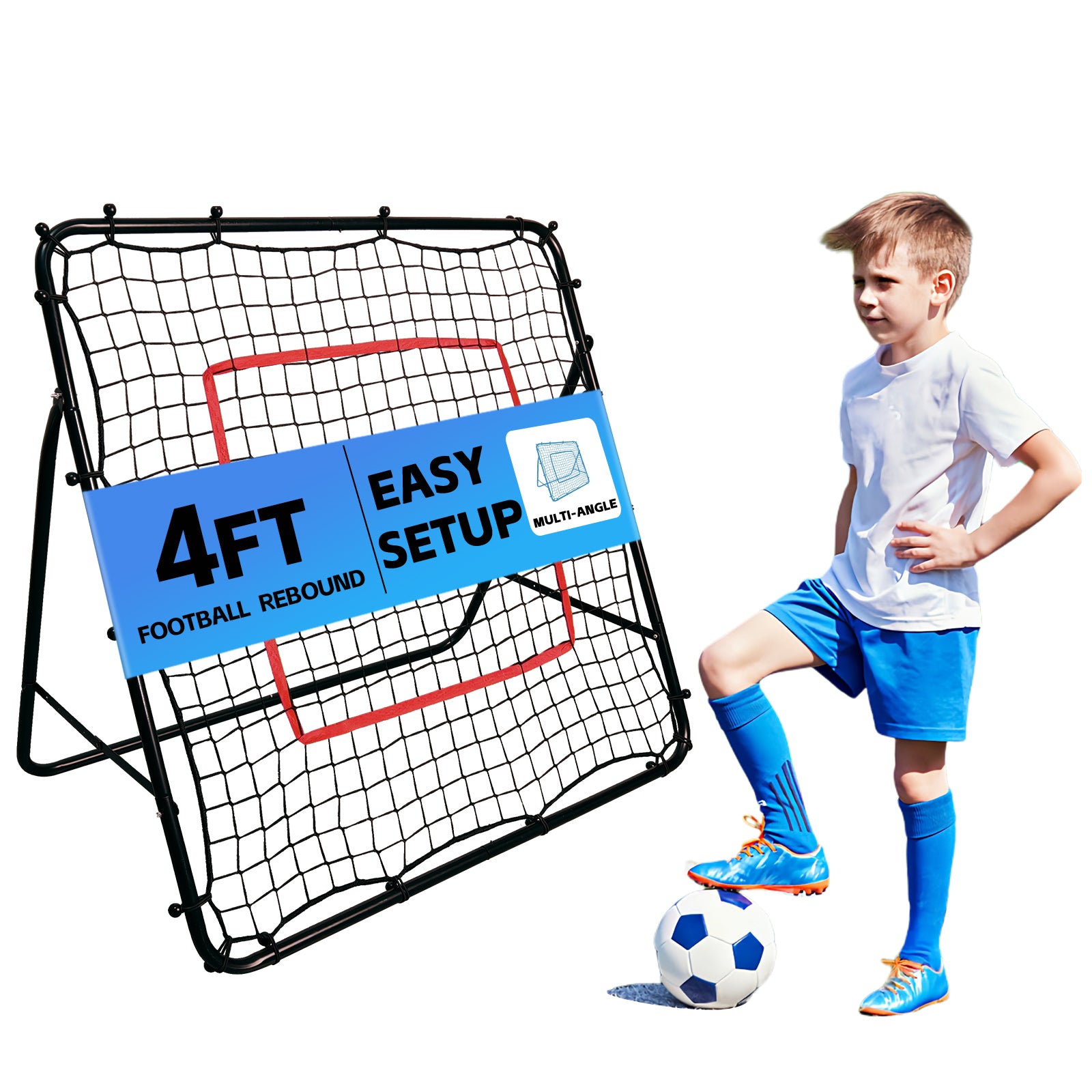 Gagalileo Soccer practice net 4X4 3.3X3.3