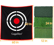 Gagalileo Golf Practice Backyard Nets 12X10X4