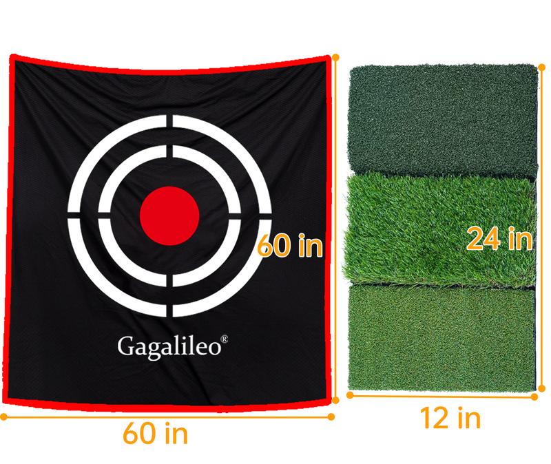 Gagalileo Golf Practice Backyard Nets 12X10X4