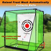 Gagalileo 7x7ft Backyard Golf Hitting Cage - Heavy Duty Practice Driving Net - Gagalileo Sports