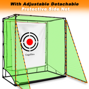 Gagalileo 7x7ft Backyard Golf Hitting Cage - Heavy Duty Practice Driving Net - Gagalileo Sports