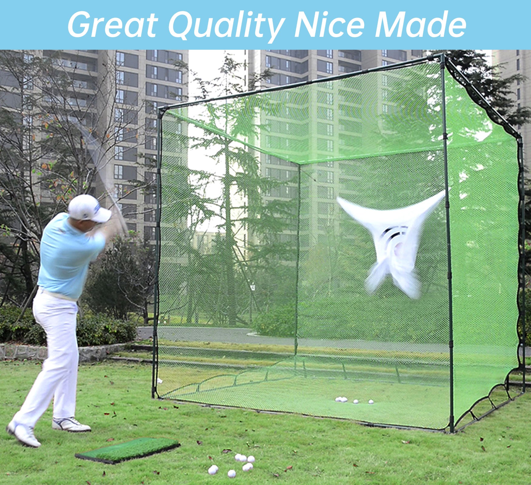 Gagalileo replacement Practice Golf Cage 10x10x10ft