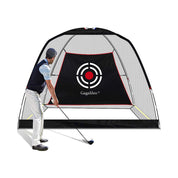 Galileo10'X 6.5'X 6' Backyard  Golf Practice Net /White without bottom