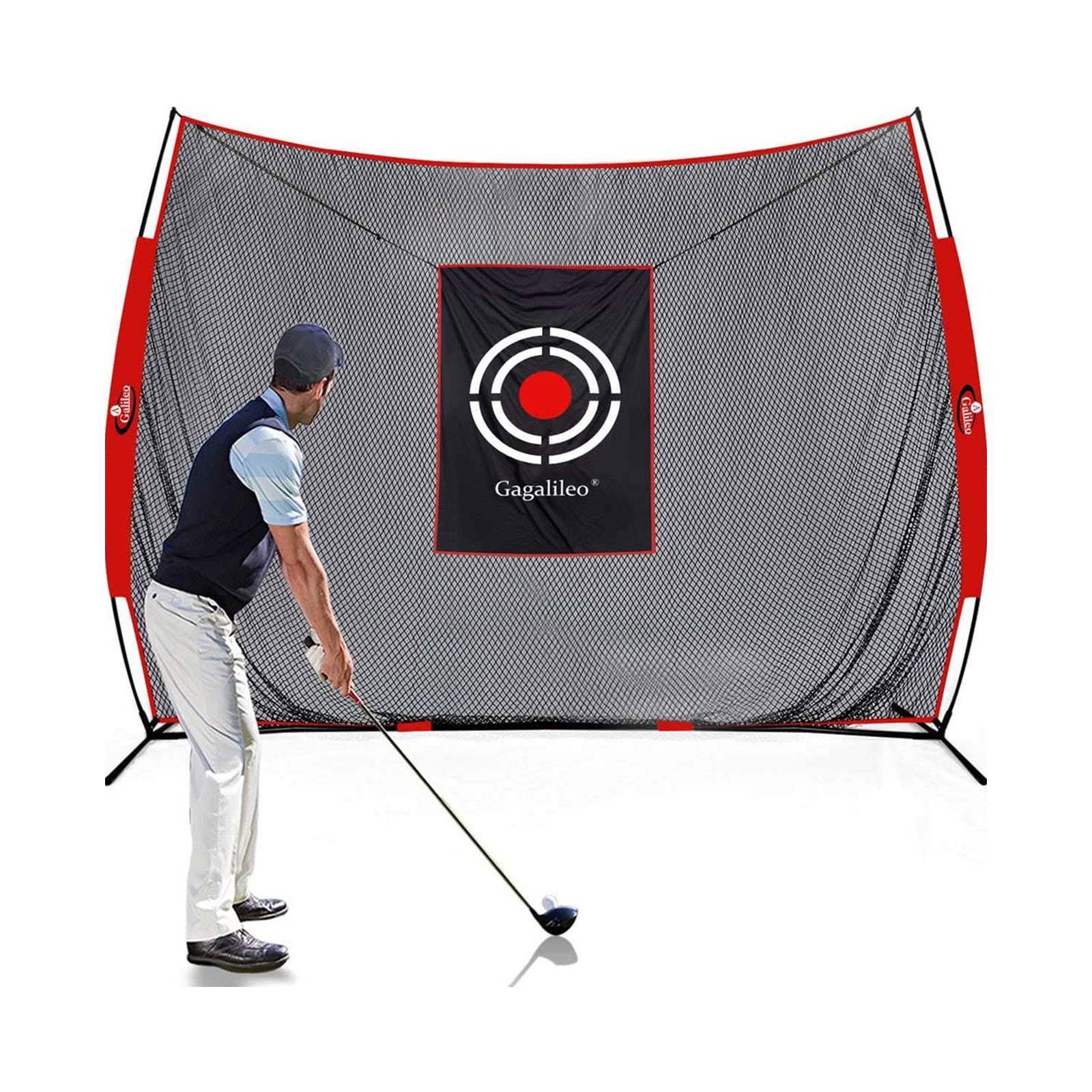 10X8  Galileo Golf Practice Net /Golf Driving Range for Indoor Use