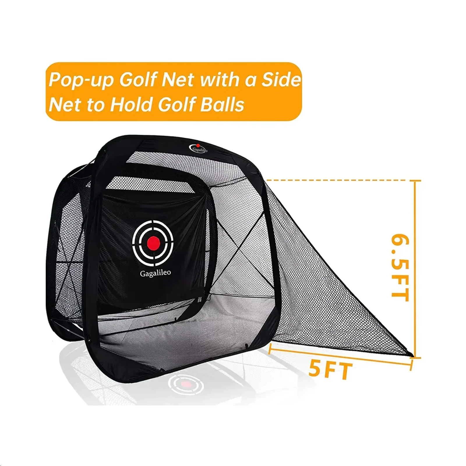 Gagalileo Popup Golf Net 7'X7'X4'