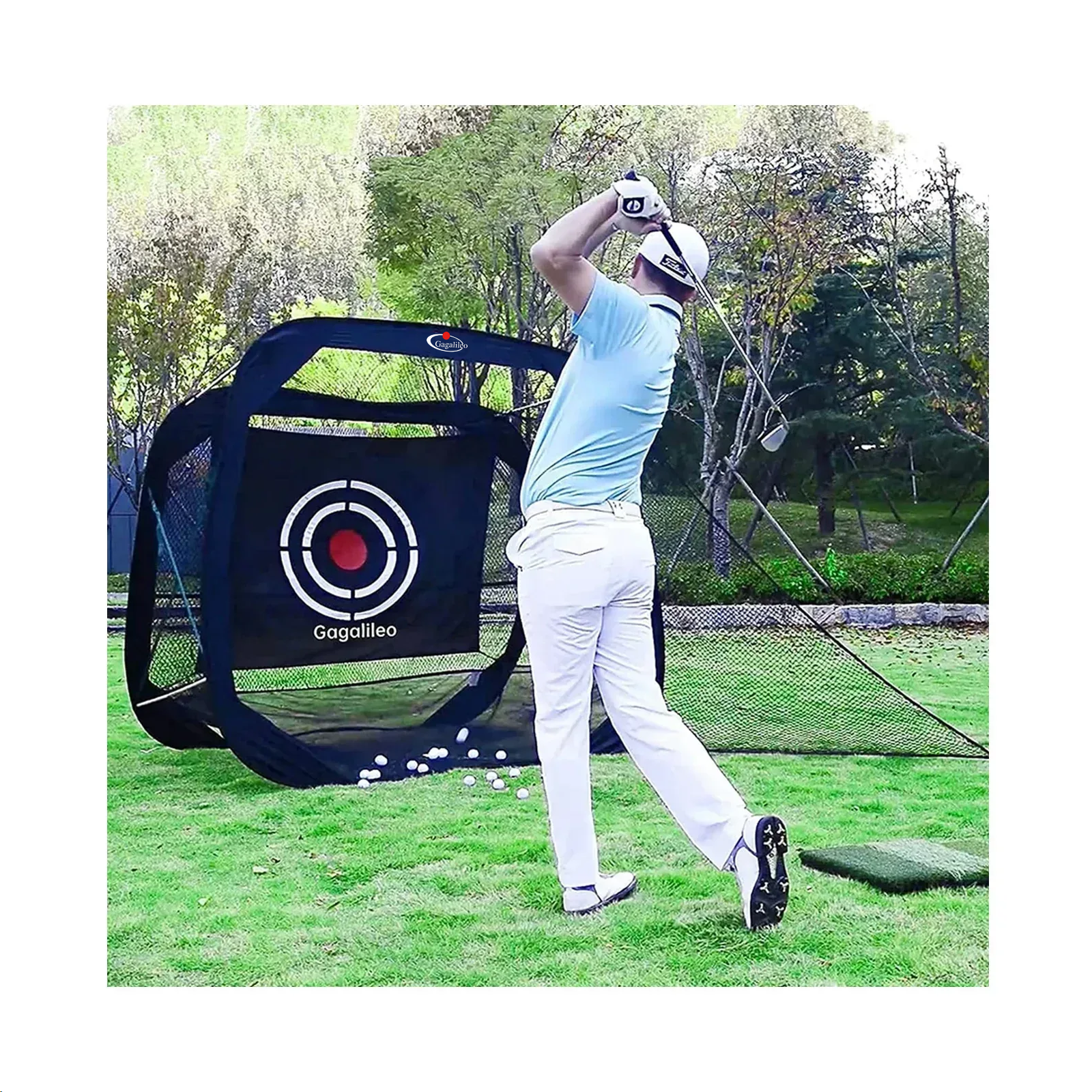 Gagalileo Popup Golf Net 7'X7'X4'