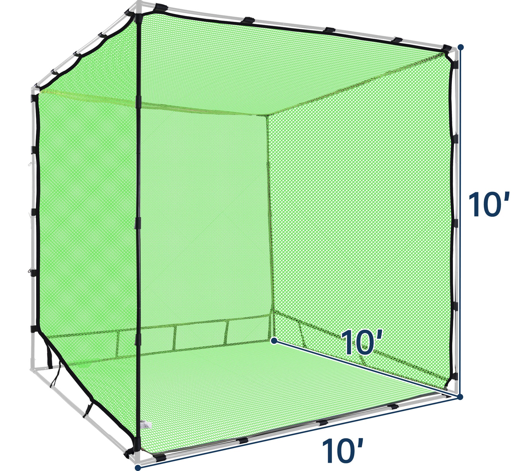Gagalileo replacement Practice Golf Cage 10x10x10ft