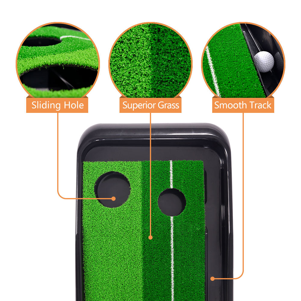 Galileo Golf Hitting Mats Golf Putting Training 102X15in