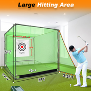 Gagalileo Golf Hitting Backyard Cage 7X7x7ft